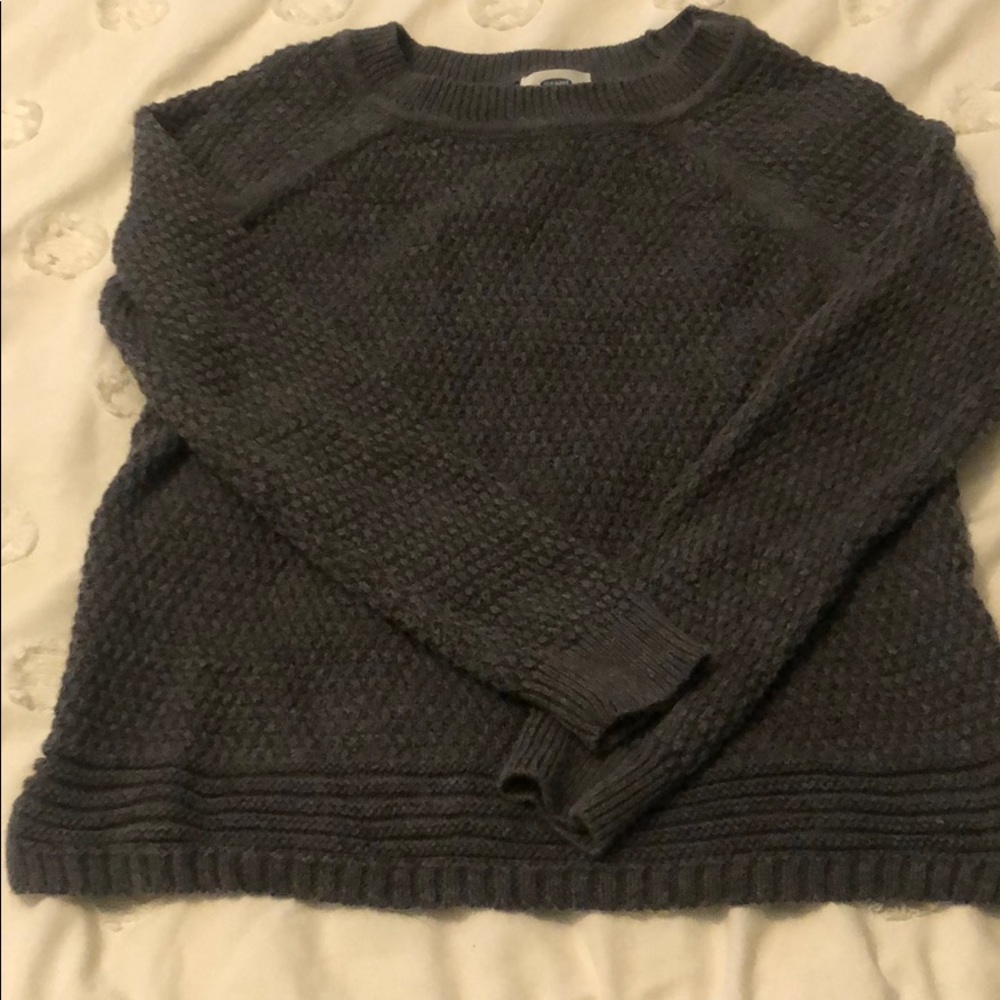 Gray Knit Sweater